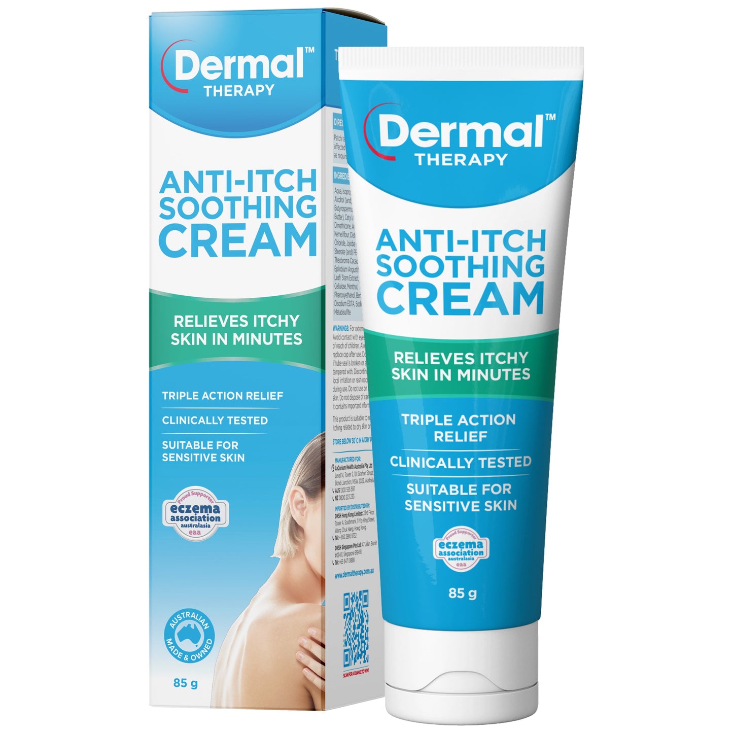 Dermal Therapy Anti Itch Soothing Cream 85g - Cutprice Online