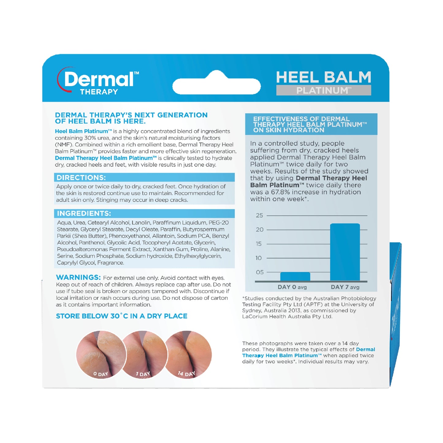 Dermal Therapy Platinum Heel Balm 75g - Cutprice Online