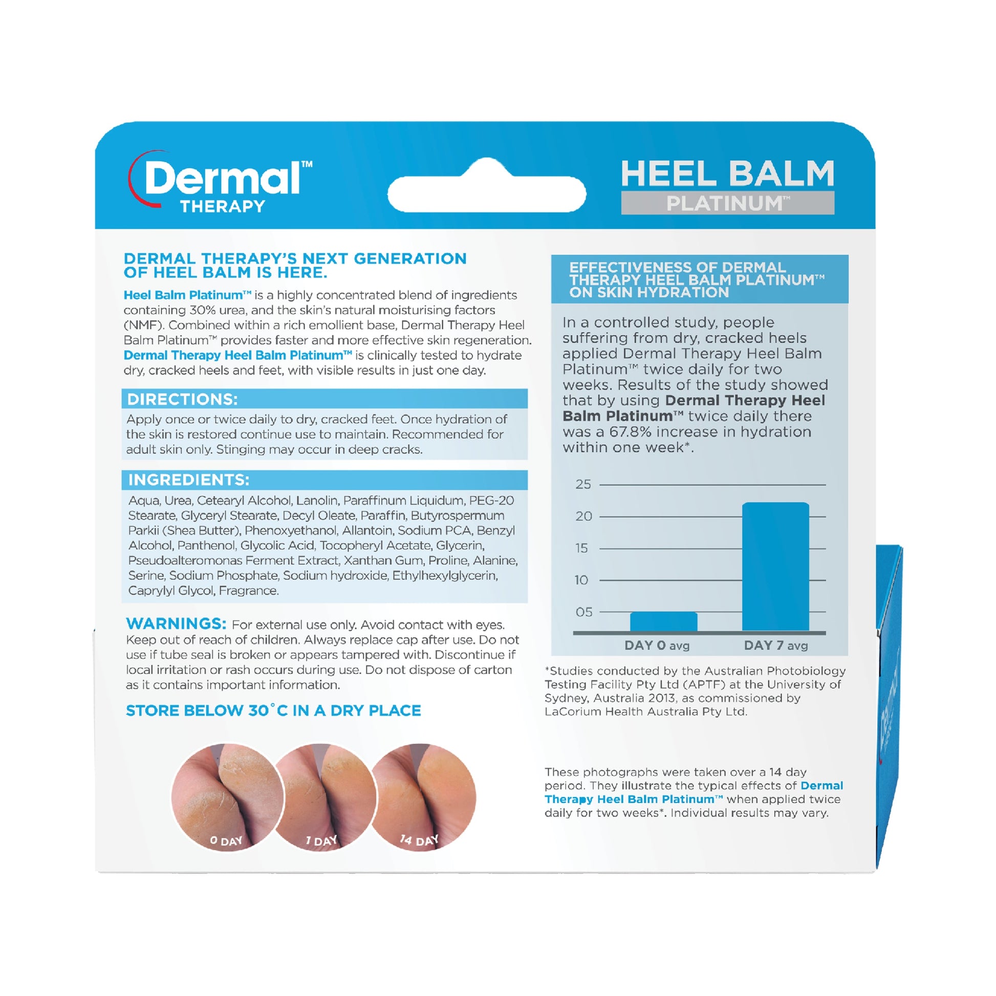 Dermal Therapy Platinum Heel Balm 75g - Cutprice Online