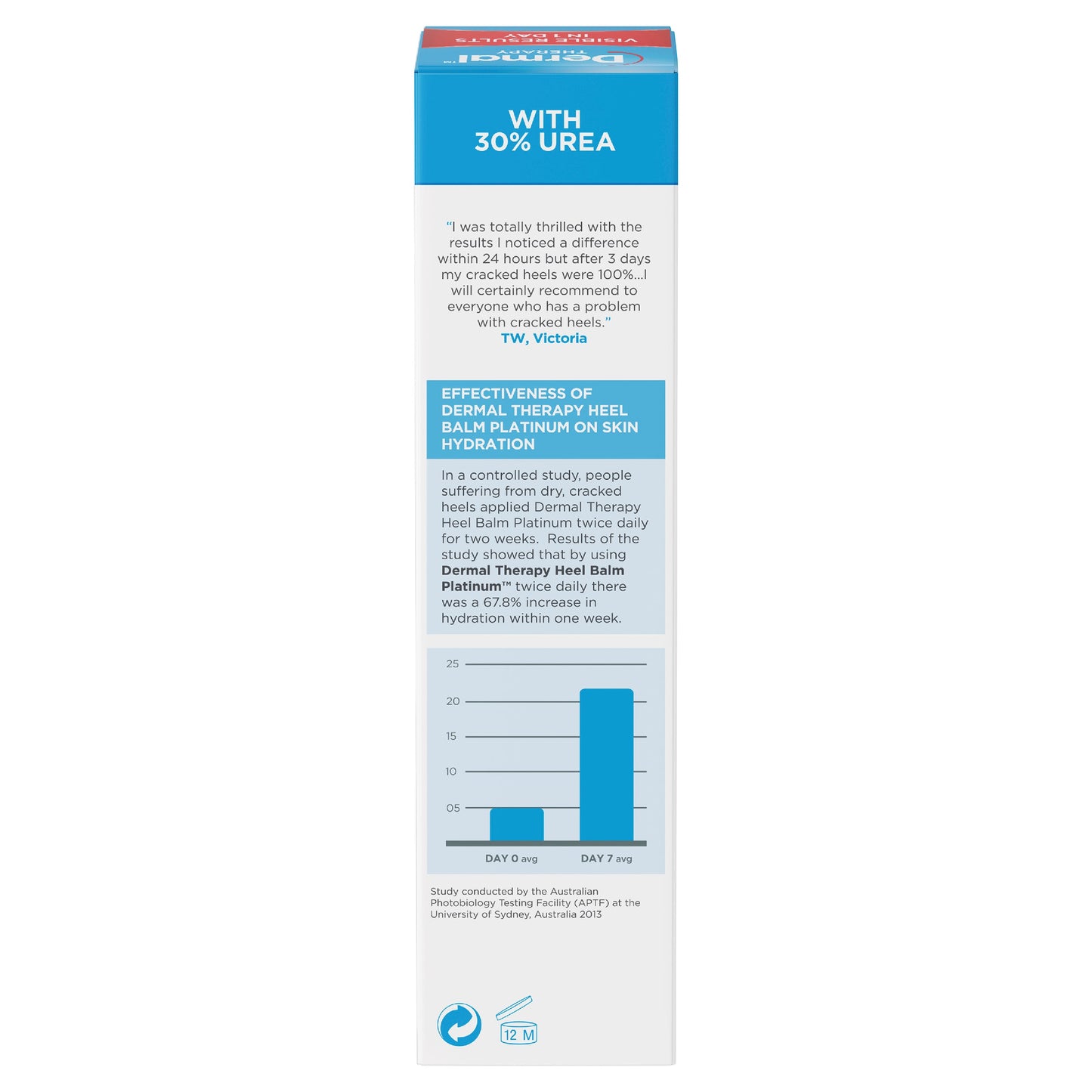 DERMAL THERAPY Heel Balm Platinum 28g - Cutprice Online