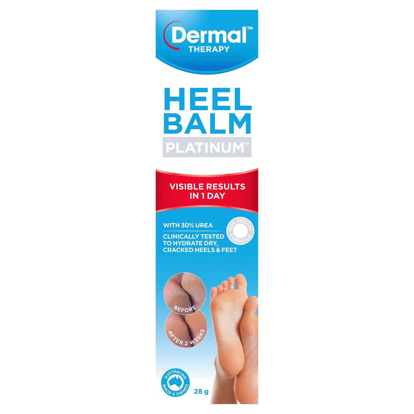 DERMAL THERAPY Heel Balm Platinum 28g - Cutprice Online