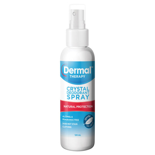 Dermal Therapy Crystal Deodorant Spray 120ml - Cutprice Online