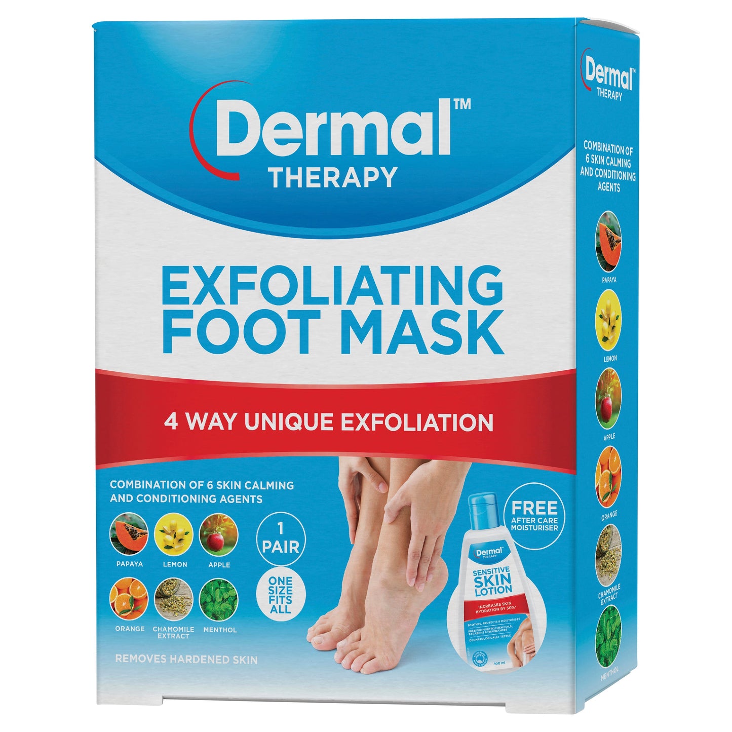 Dermal Therapy Exfoliating Foot Mask 1 Pair - Cutprice Online