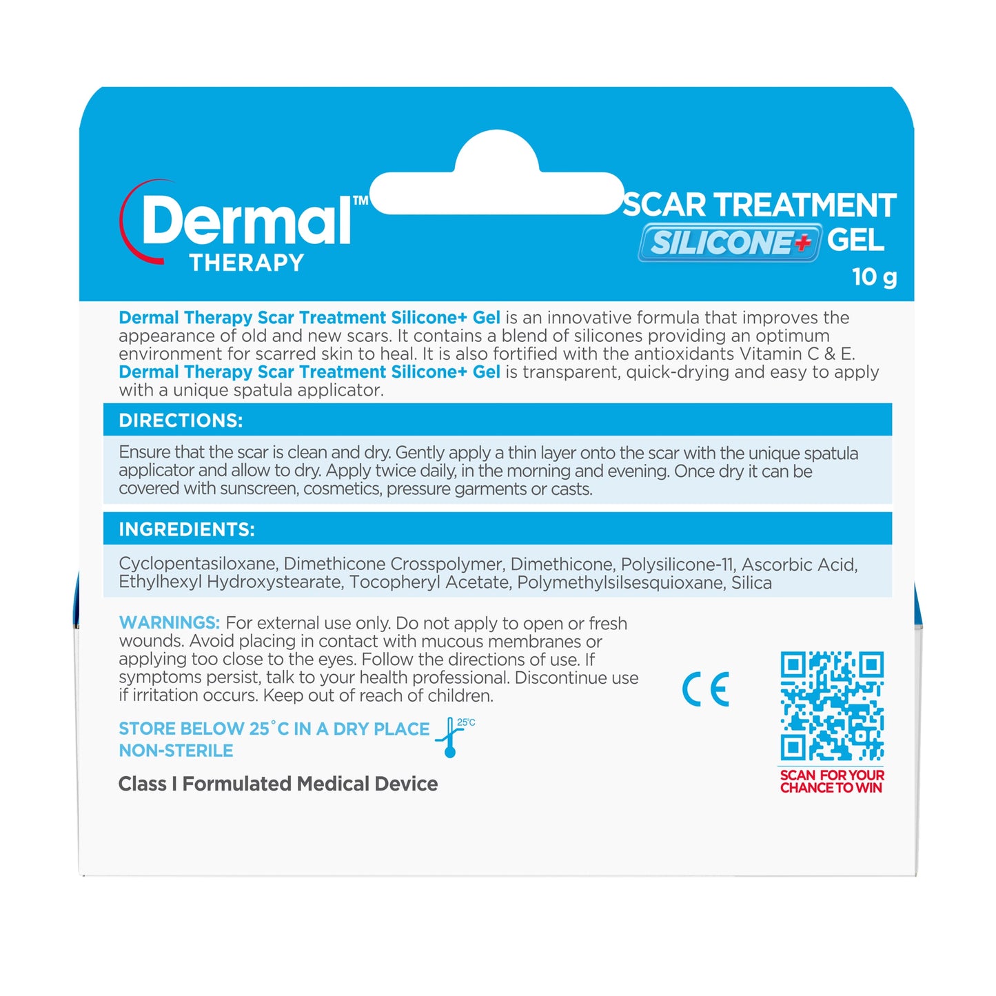 Dermal Therapy Scar Treatment Silicone+ Gel 10g - Cutprice Online