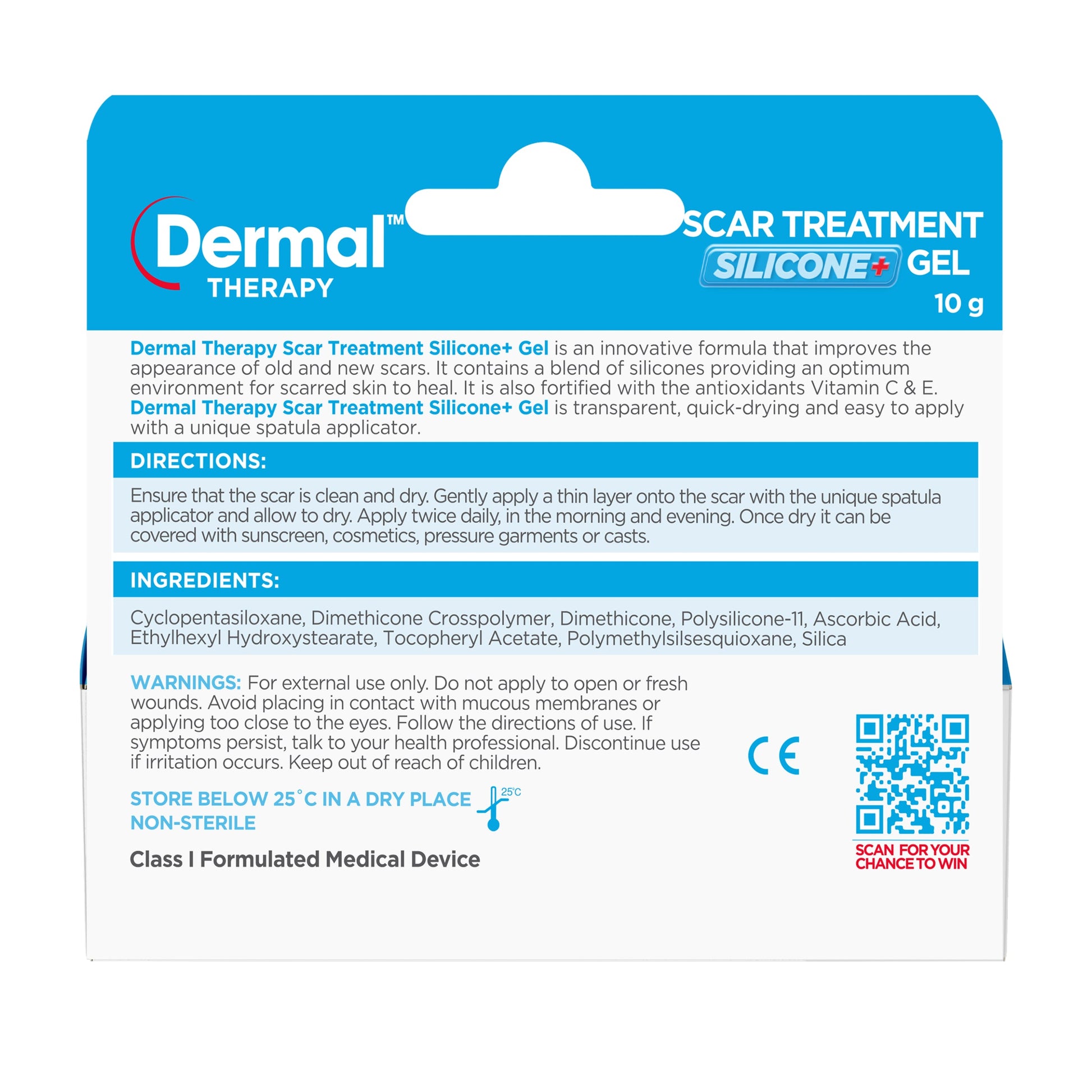 Dermal Therapy Scar Treatment Silicone+ Gel 10g - Cutprice Online