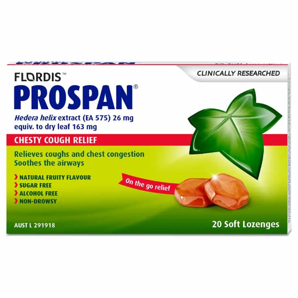 Prospan Chesty Cough (Ivy leaf) Lozenges 20 PROSPAN