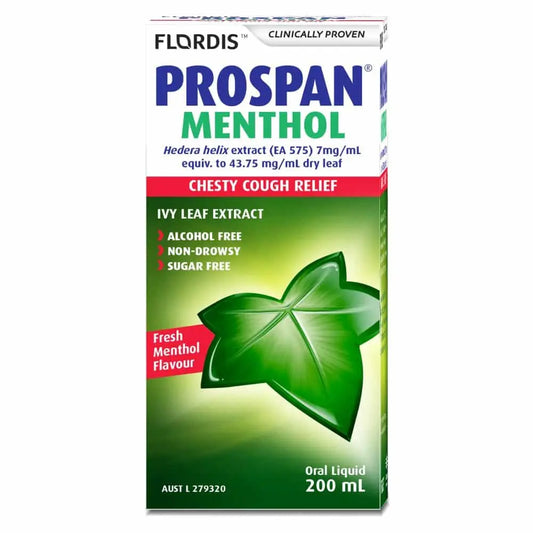 Prospan Chesty Cough Menthol 200ml PROSPAN
