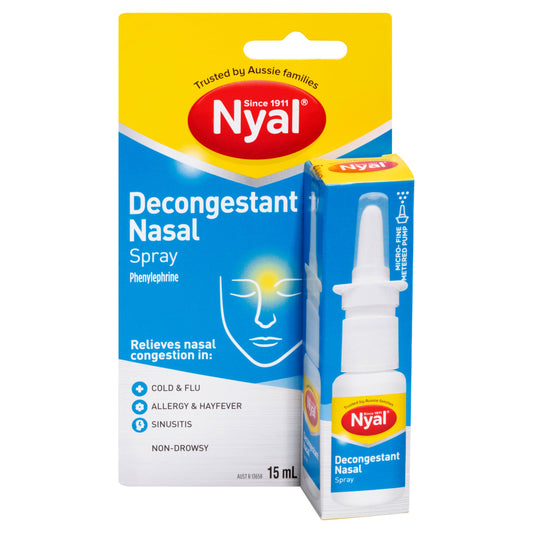 Nyal Decongestant Nasal Spray 15ml - Cutprice Online