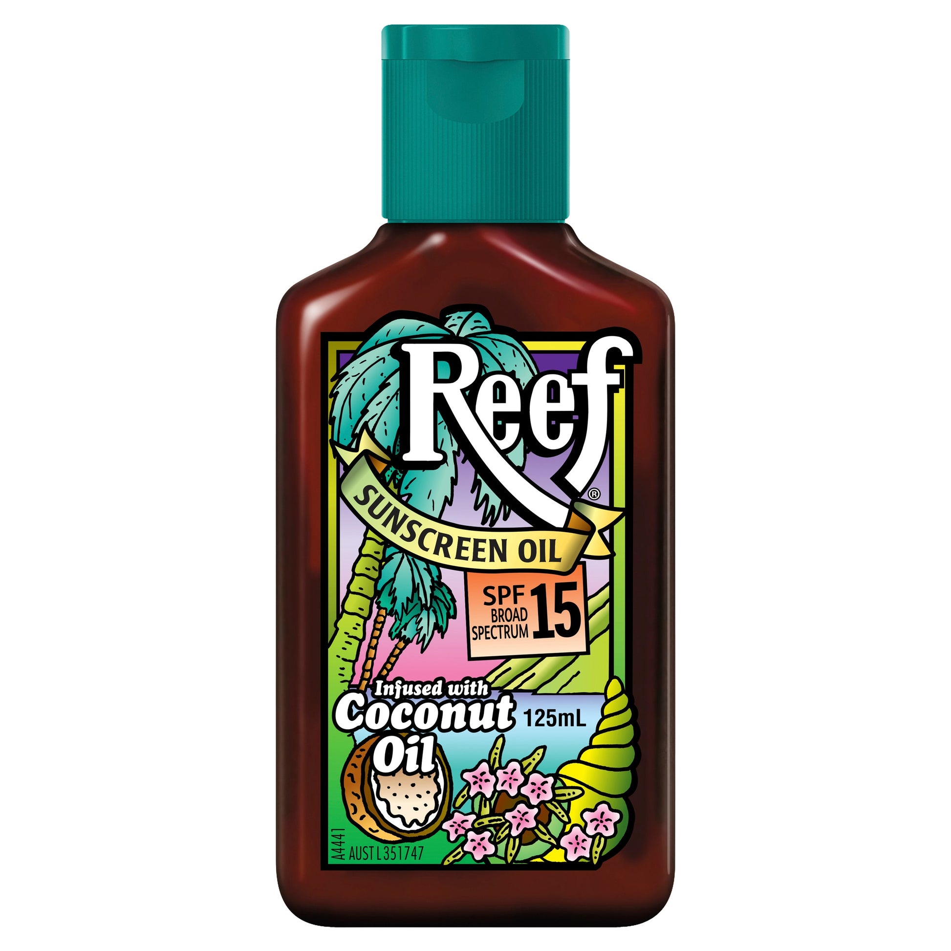 Reef Dark Sun Tan Oil SPF 15+ Coconut - 125mL - Cutprice Online