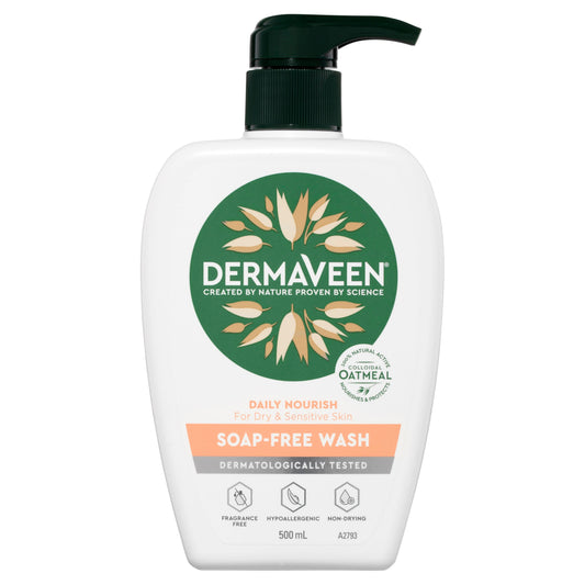 Dermaveen Soap Free Wash 500ml - Cutprice Online