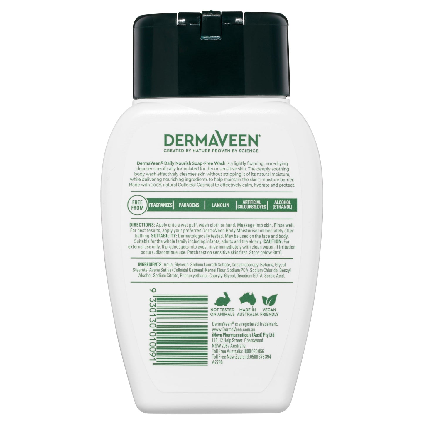 Dermaveen Soap Free Wash 250ml - Cutprice Online