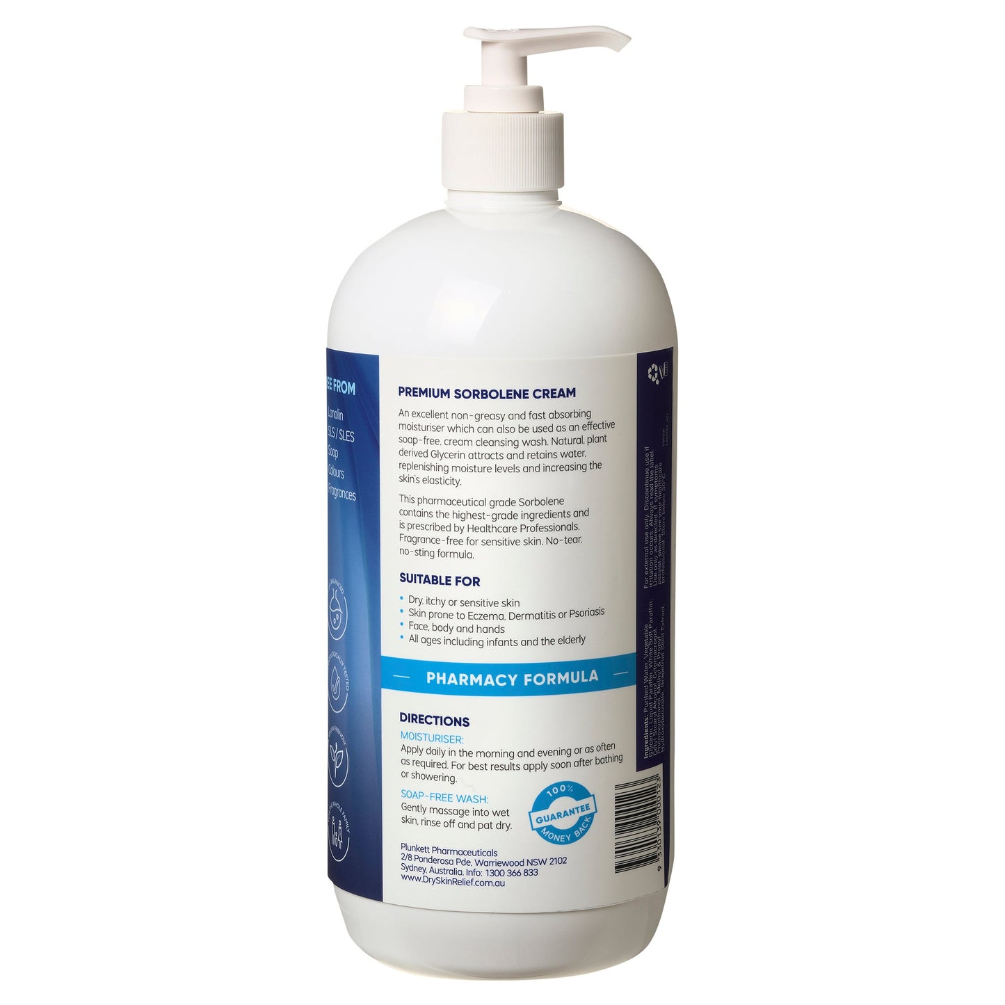 Plunkett's Sorbolene & Glycerin Original - 1L - Cutprice Online