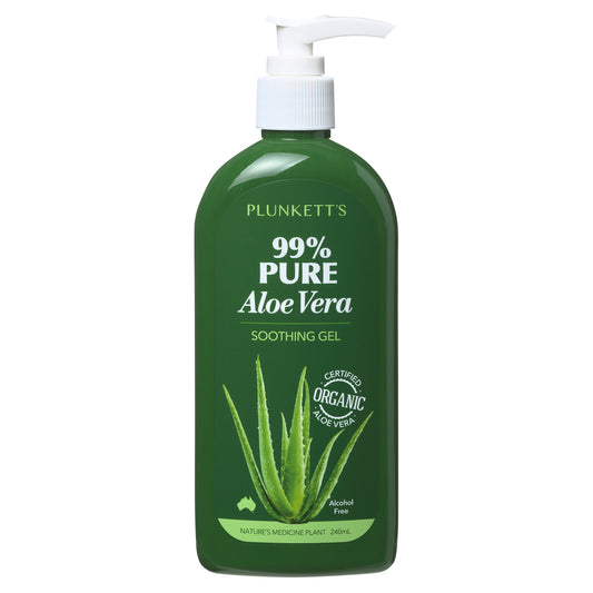 Plunkett Aloe Vera 99% Pure Gel 240ml - Cutprice Online