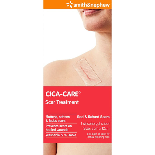 Cica-Care Scar Treatment Gel Sheet 3cm x 12cm - 1 Sheet - Cutprice Online