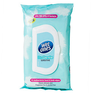 Wet Ones Be Gentle Wipes 40PK - Cutprice Online