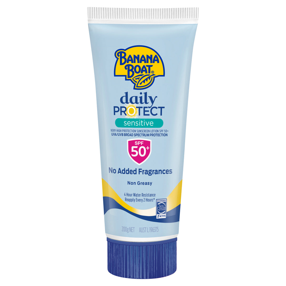 Banana Boat Daily Protect Sensitive Lotion SPF 50+ Tube 200g - Cutprice Online