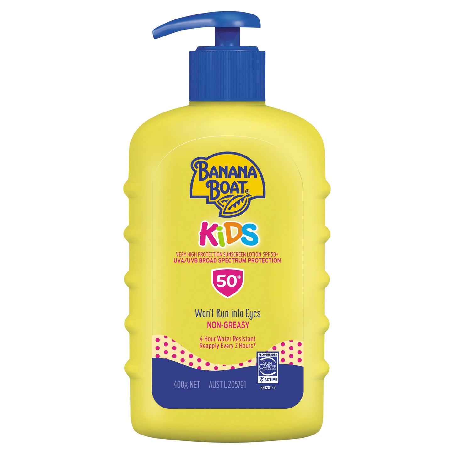 Banana Boat SPF 50+ Kids 400g Pump - Cutprice Online