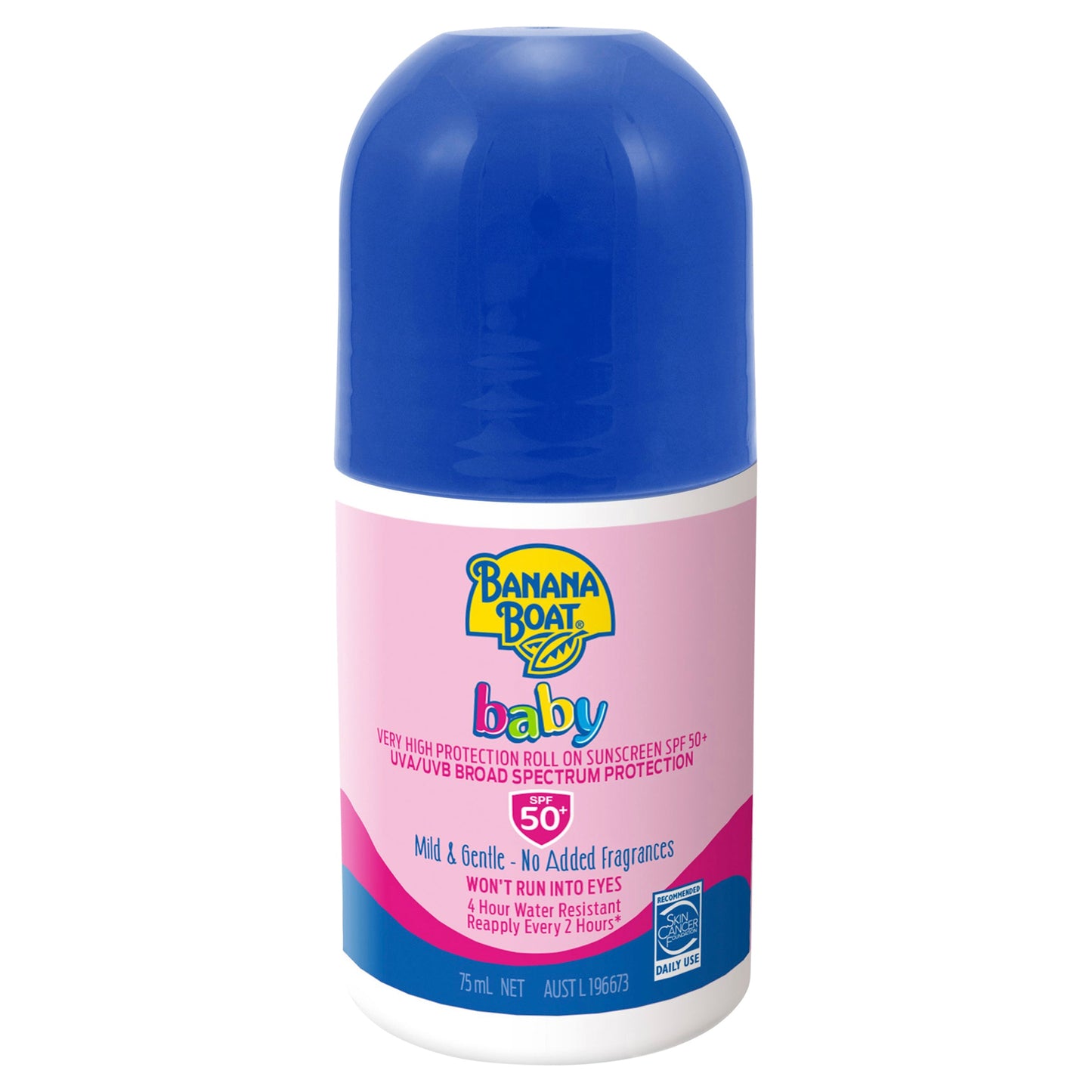 Banana Boat SPF 50+ Baby 75ml Roll on - Cutprice Online