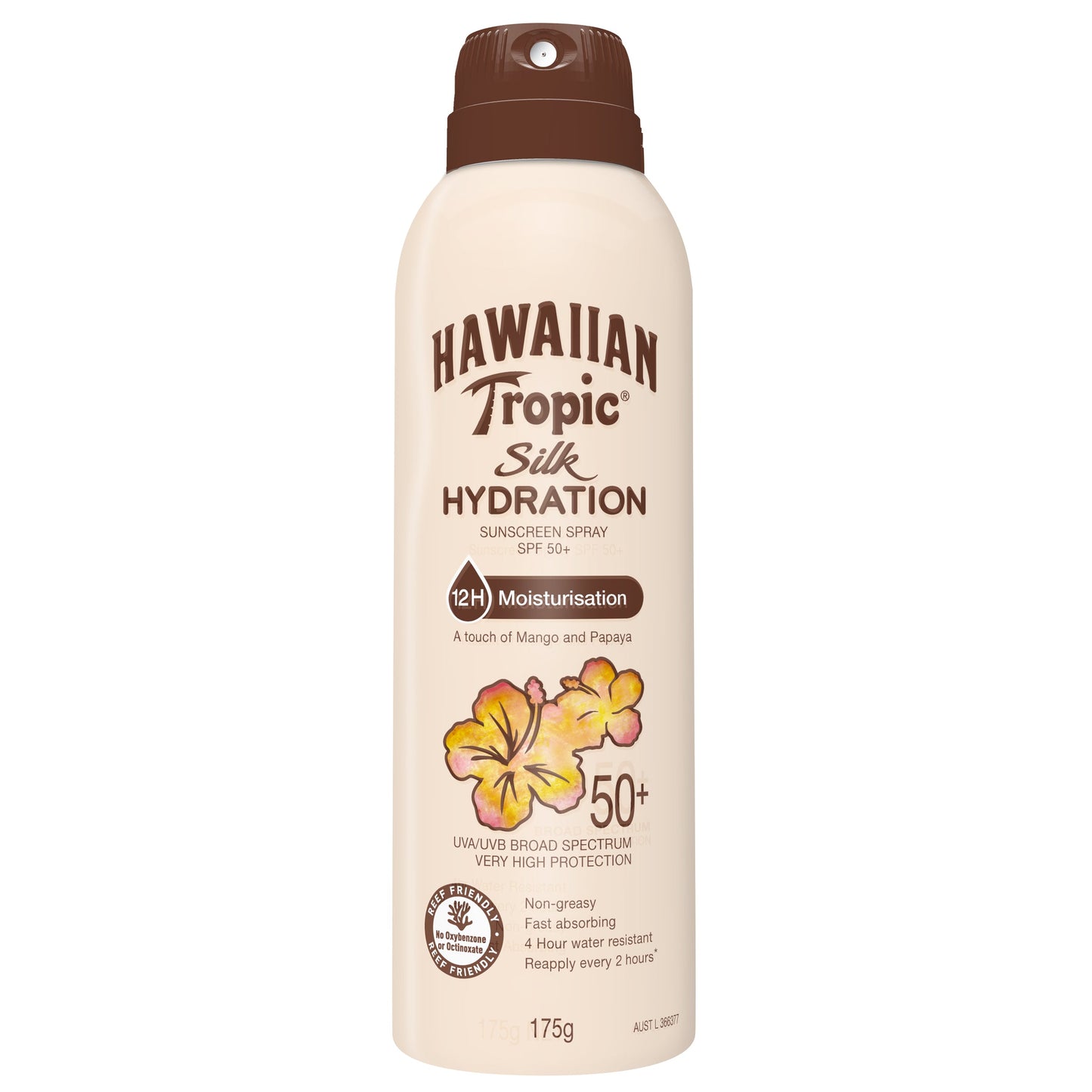 Hawaiian Tropic Silk Hydration Spray 50+ 175g - Cutprice Online