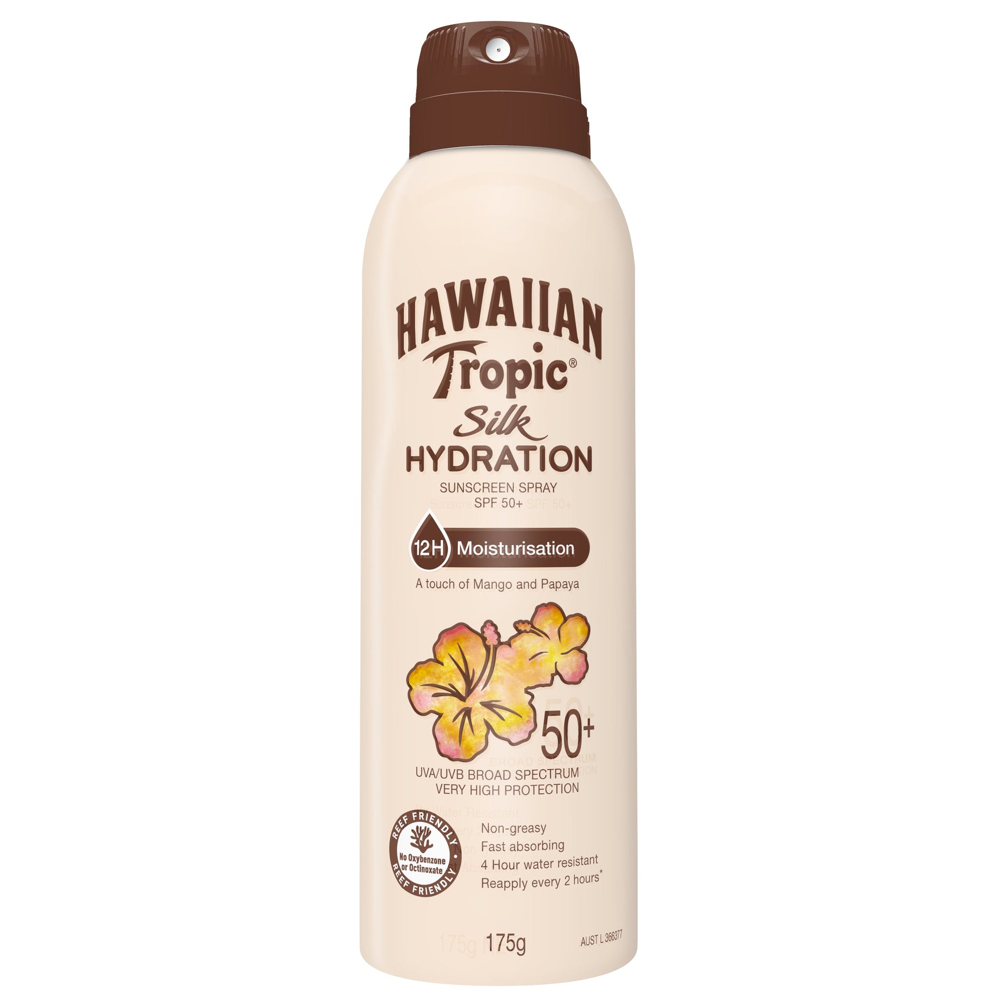 Hawaiian Tropic Silk Hydration Spray 50+ 175g - Cutprice Online