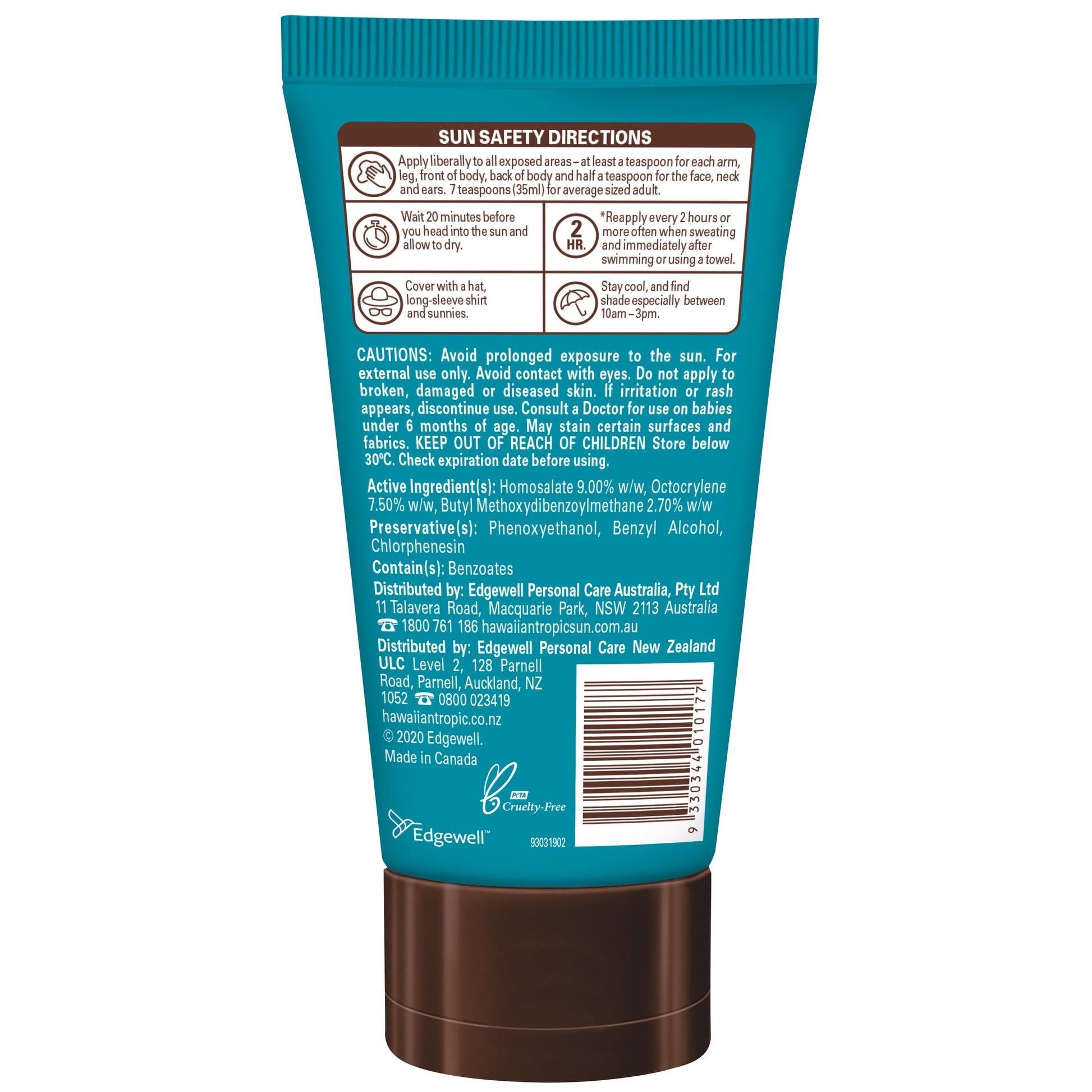 Hawaiian Tropic Island Sport SPF50+ Lotion 180ml - Cutprice Online
