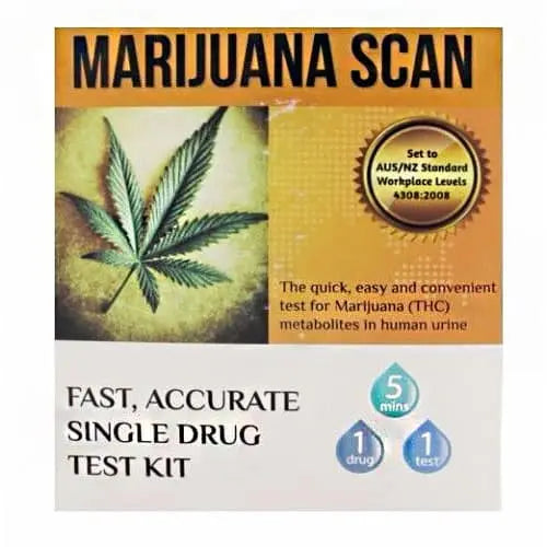 MARIJUANA SCAN Single Drug Test Kit - Cutprice Online