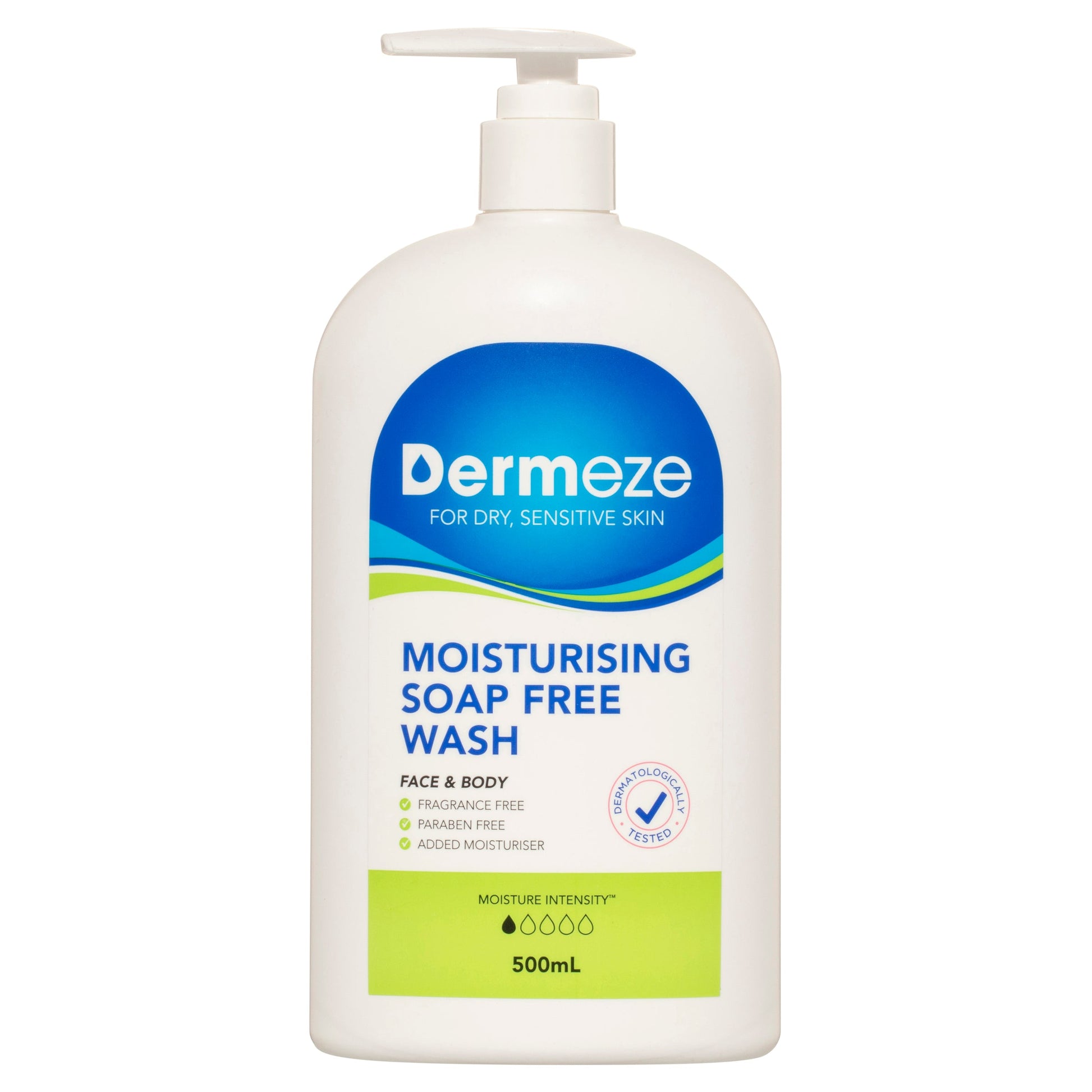 Dermeze Moisturising Soap Free Wash 500ml - Cutprice Online