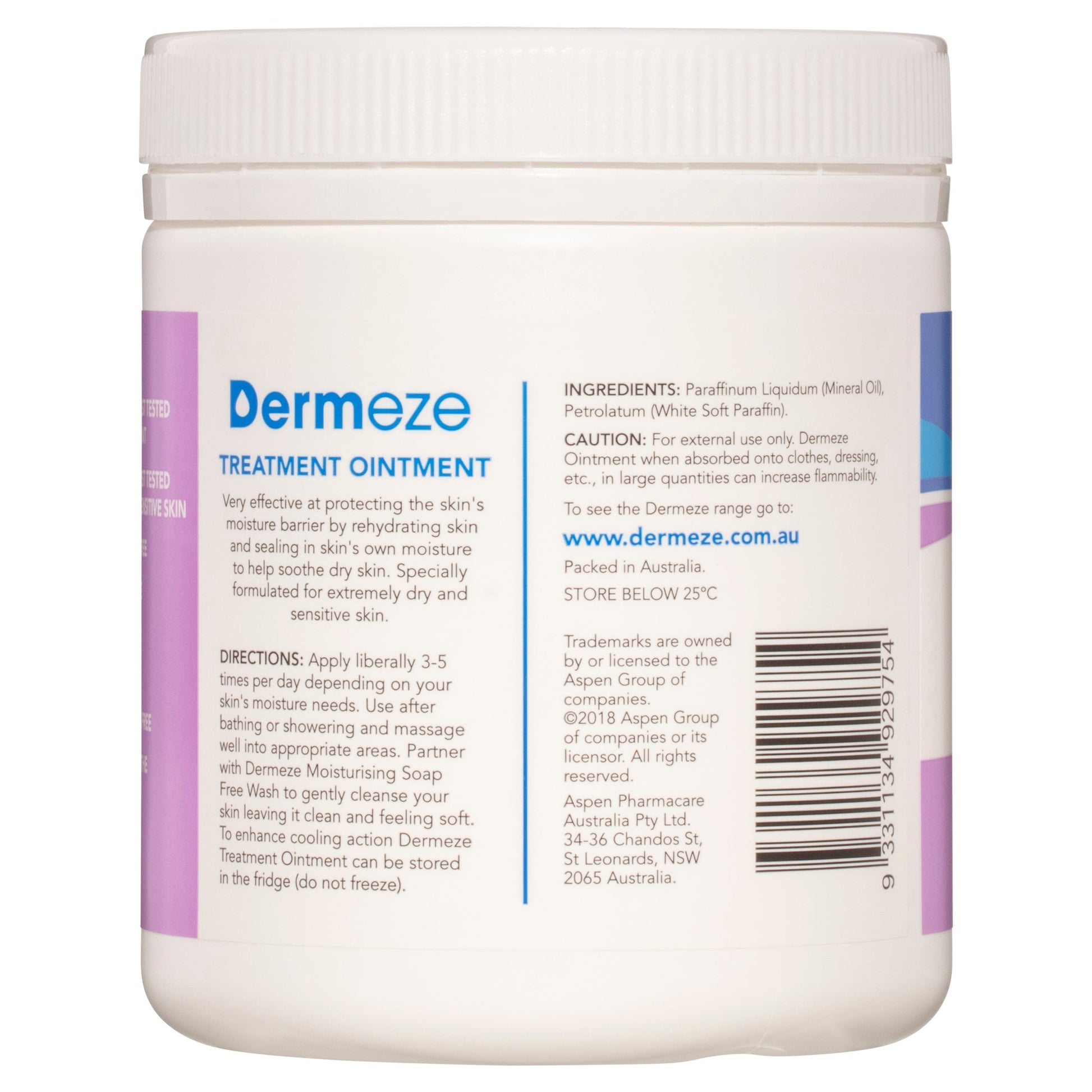 Dermeze Treatment Ointment 500g - Cutprice Online