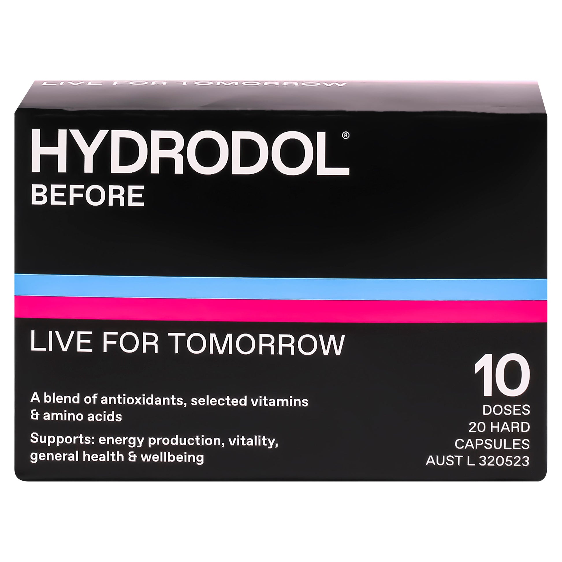 Hydrodol Before 10 Dose – 20 capsules - Cutprice Online
