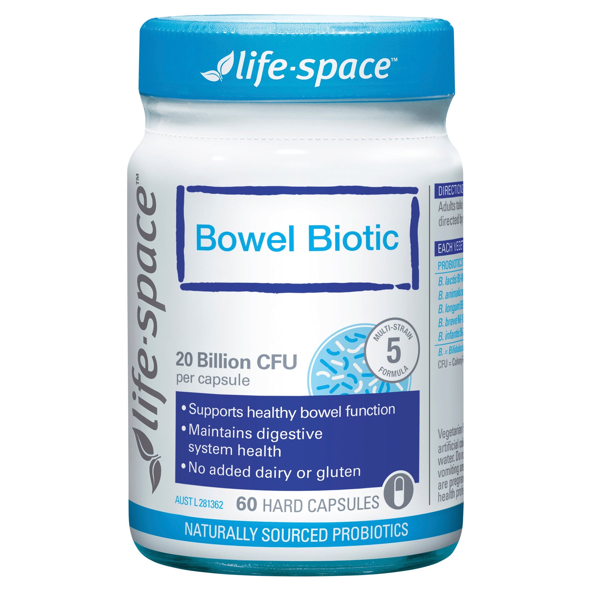 Life Space Bowel Biotic 60 Caps - Cutprice Online