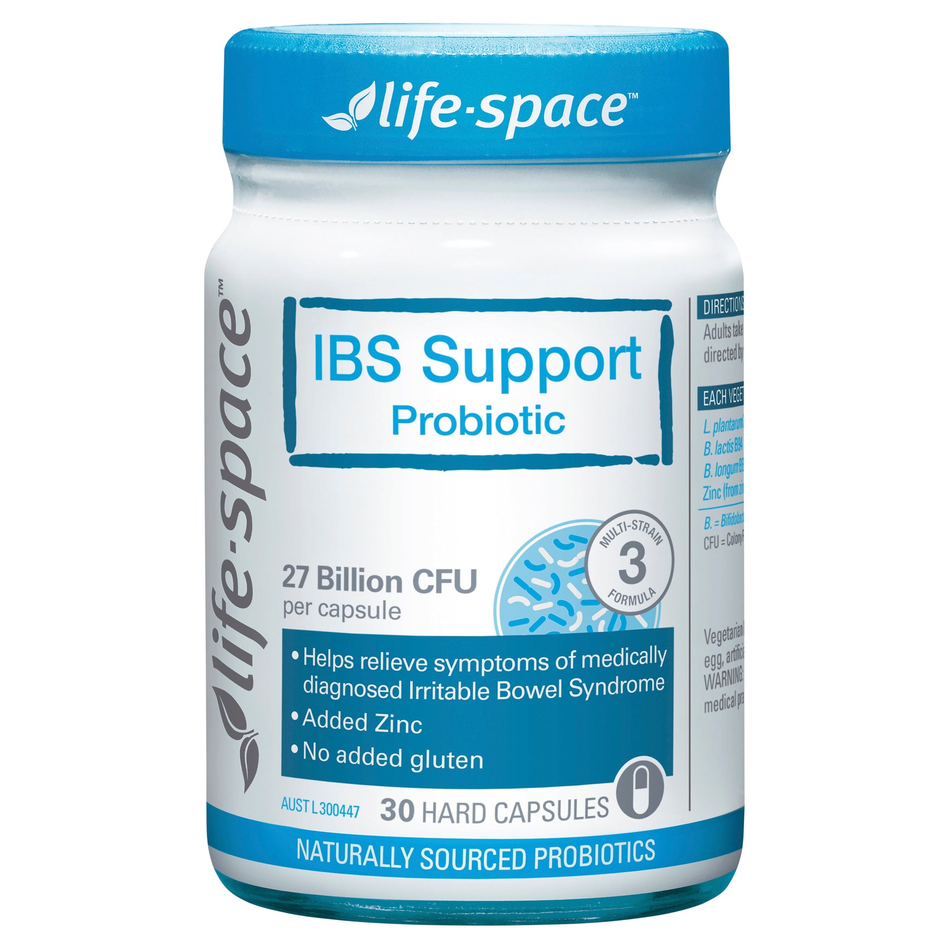 Life Space IBS Support Probiotic 30 Capsules - Cutprice Online