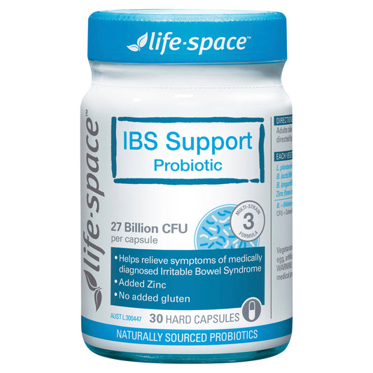 Life Space IBS Support Probiotic 30 Capsules - Cutprice Online