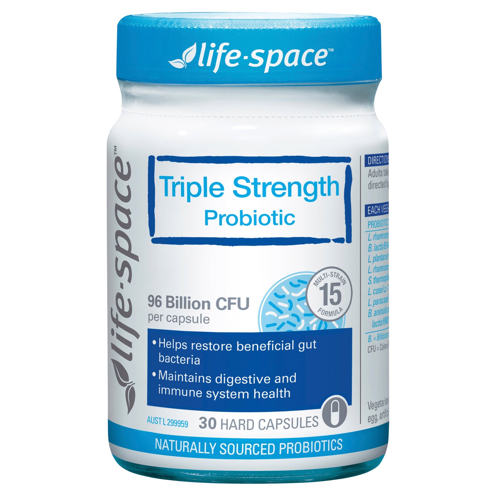 Life Space Triple Strength Probiotic 30 Capsules - Cutprice Online