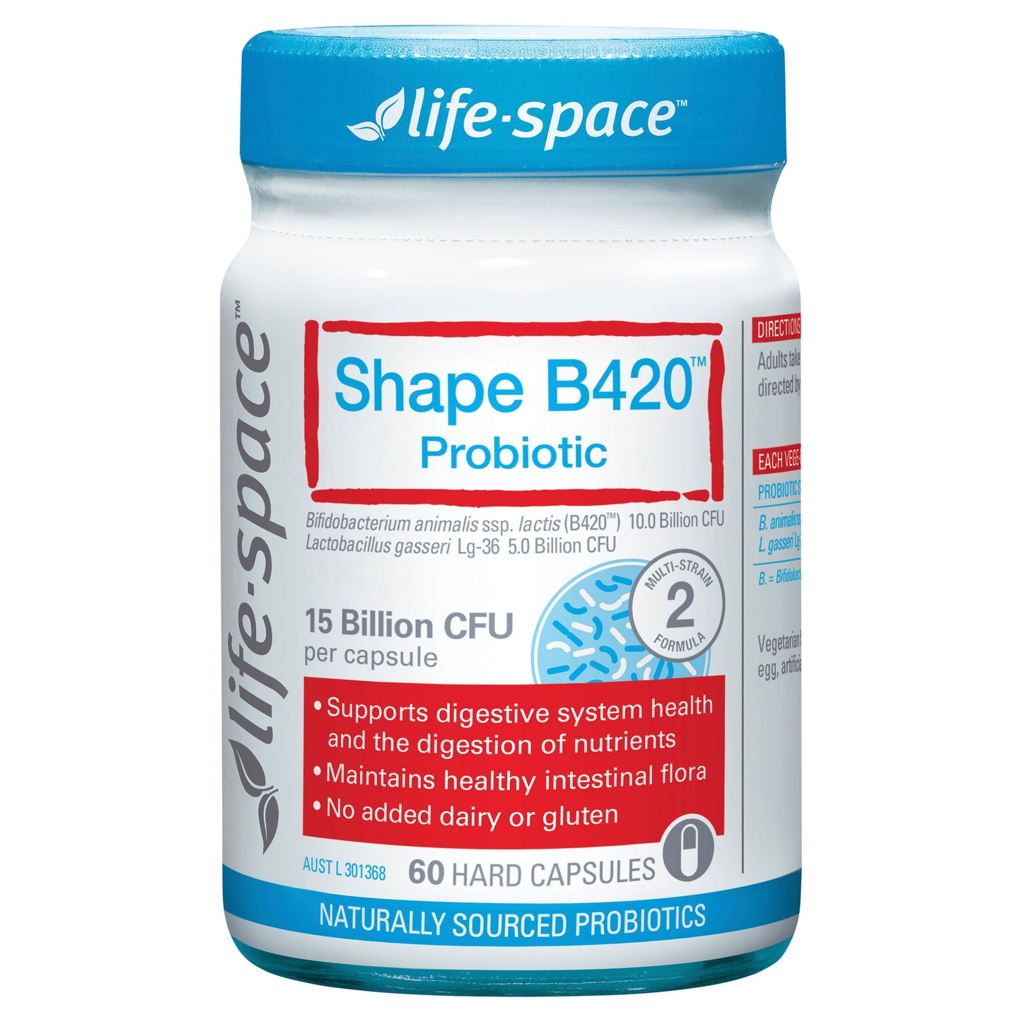 Life Space Shape B420 Probiotic 60 Capsules - Cutprice Online