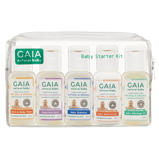 Gaia Natural Baby Starter Kit 5 x 50ml - Cutprice Online