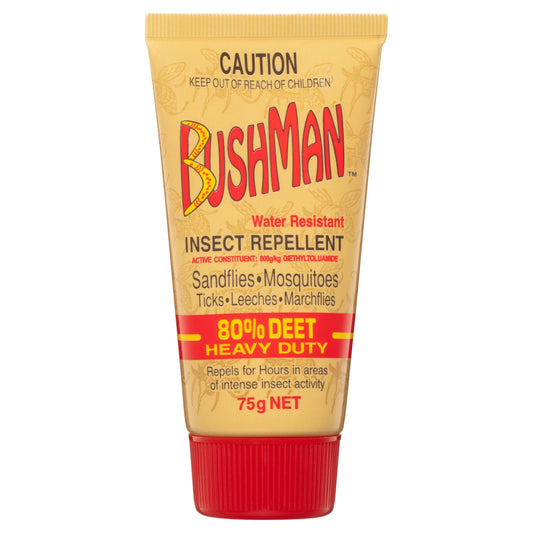 Bushman Heavy Duty 80% Deet Insect Repellent 75g - Cutprice Online