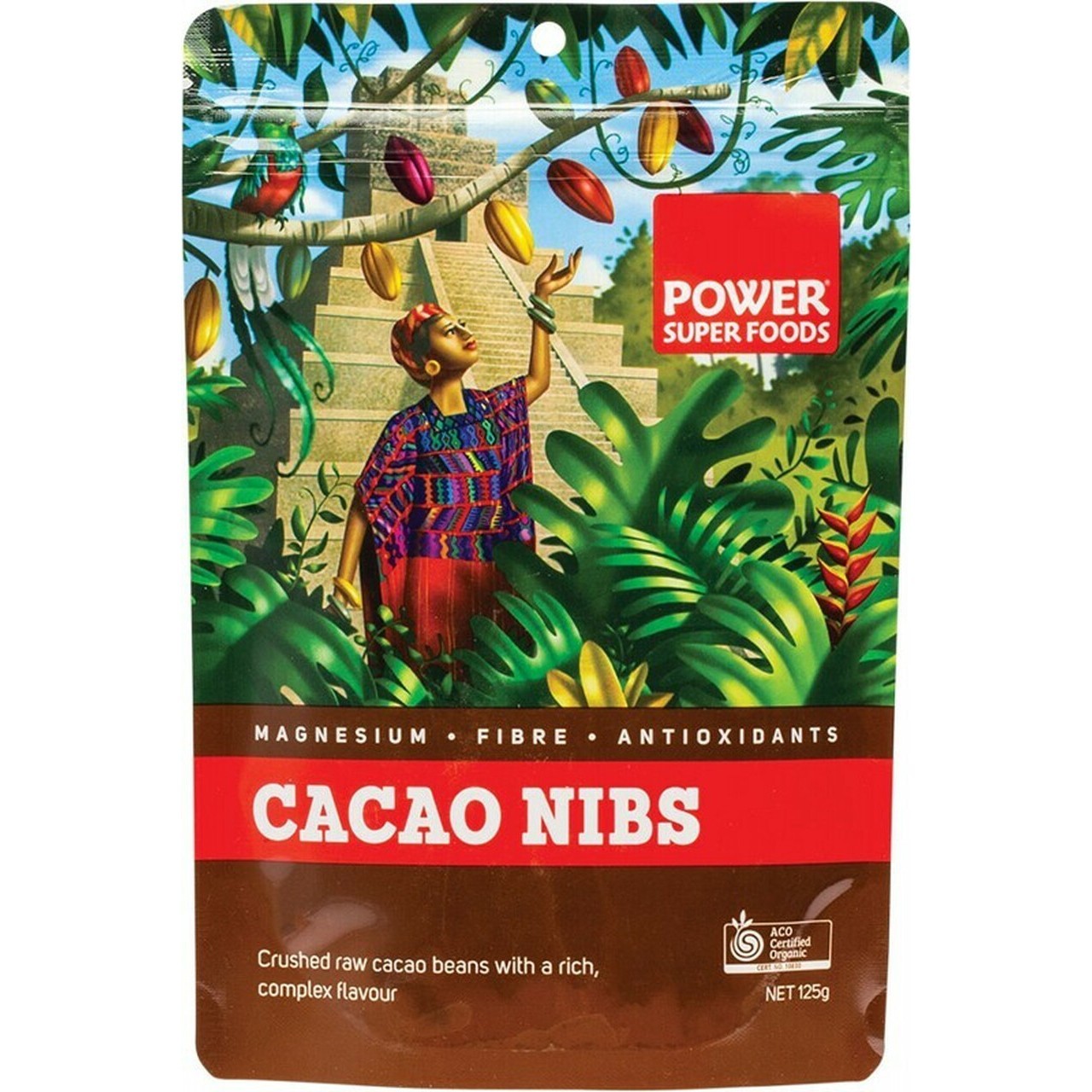 POWER SUPER FOODS Cacao Nibs "The Origin Series" 125g - Cutprice Online