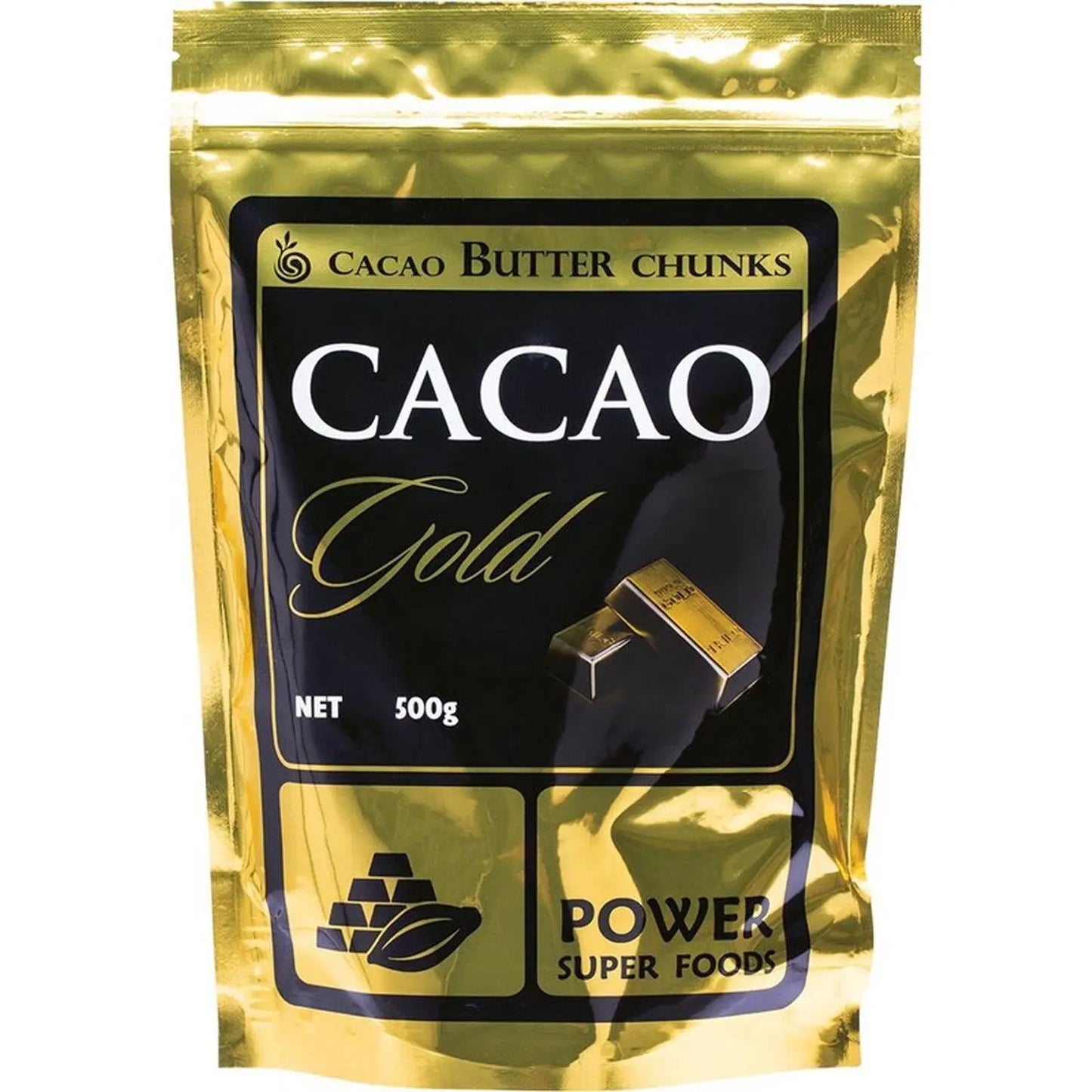 POWER SUPER FOODS Cacao Gold Butter (Chunks) 500g POWER SUPER FOODS