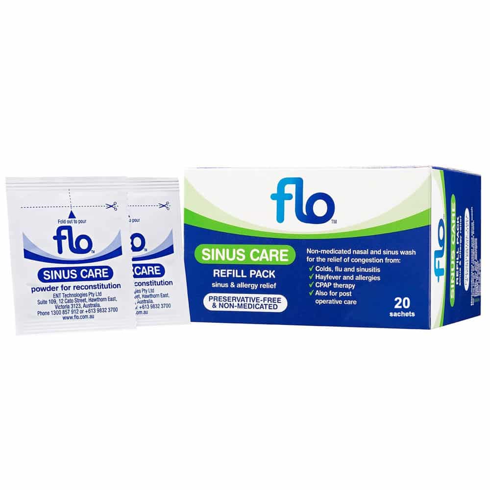 Flo Sinus Care Refill - 20 Sachets - Cutprice Online
