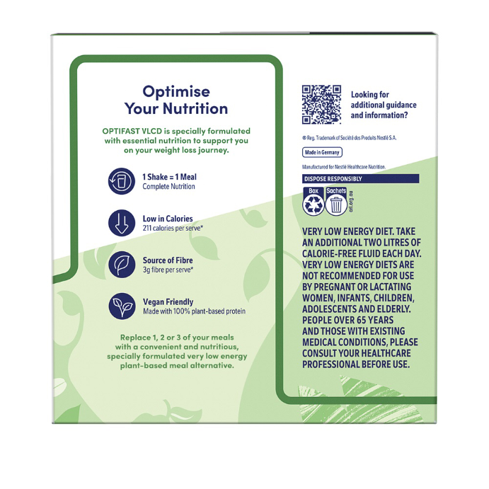 Optifast VLCD Plant-based Vanilla 10x54g