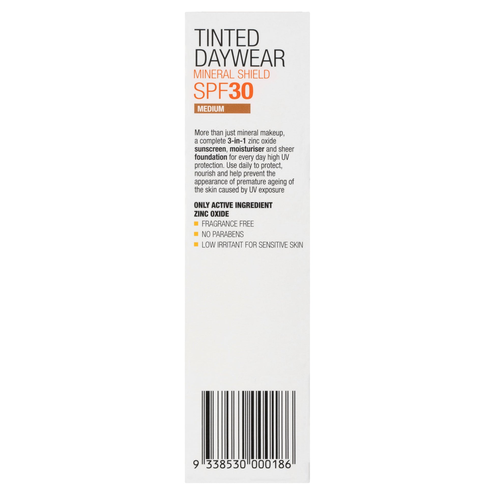 Invisible Zinc Tinted Daywear Medium SPF 30+ 50g - Cutprice Online