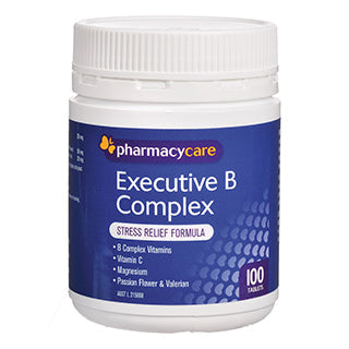 Pharmacy Care Executive B Complex 100 Tablets - Cutprice Online