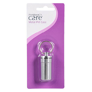 Pharmacy Care Metal Pill Case - Cutprice Online