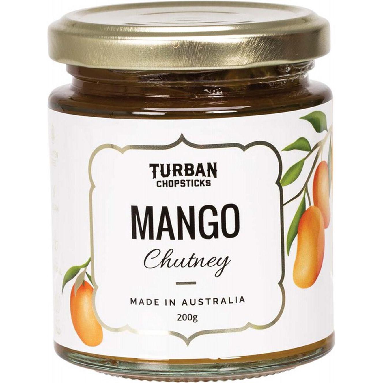 TURBAN CHOPSTICKS Chutney Mango 200g - Cutprice Online