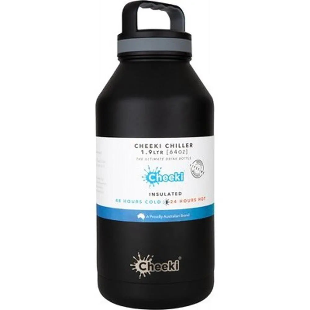 Cheeki Insulated Chiller Black 1.9l CHEEKI