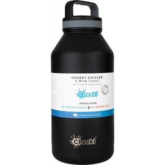Cheeki Insulated Chiller Black 1.9l CHEEKI