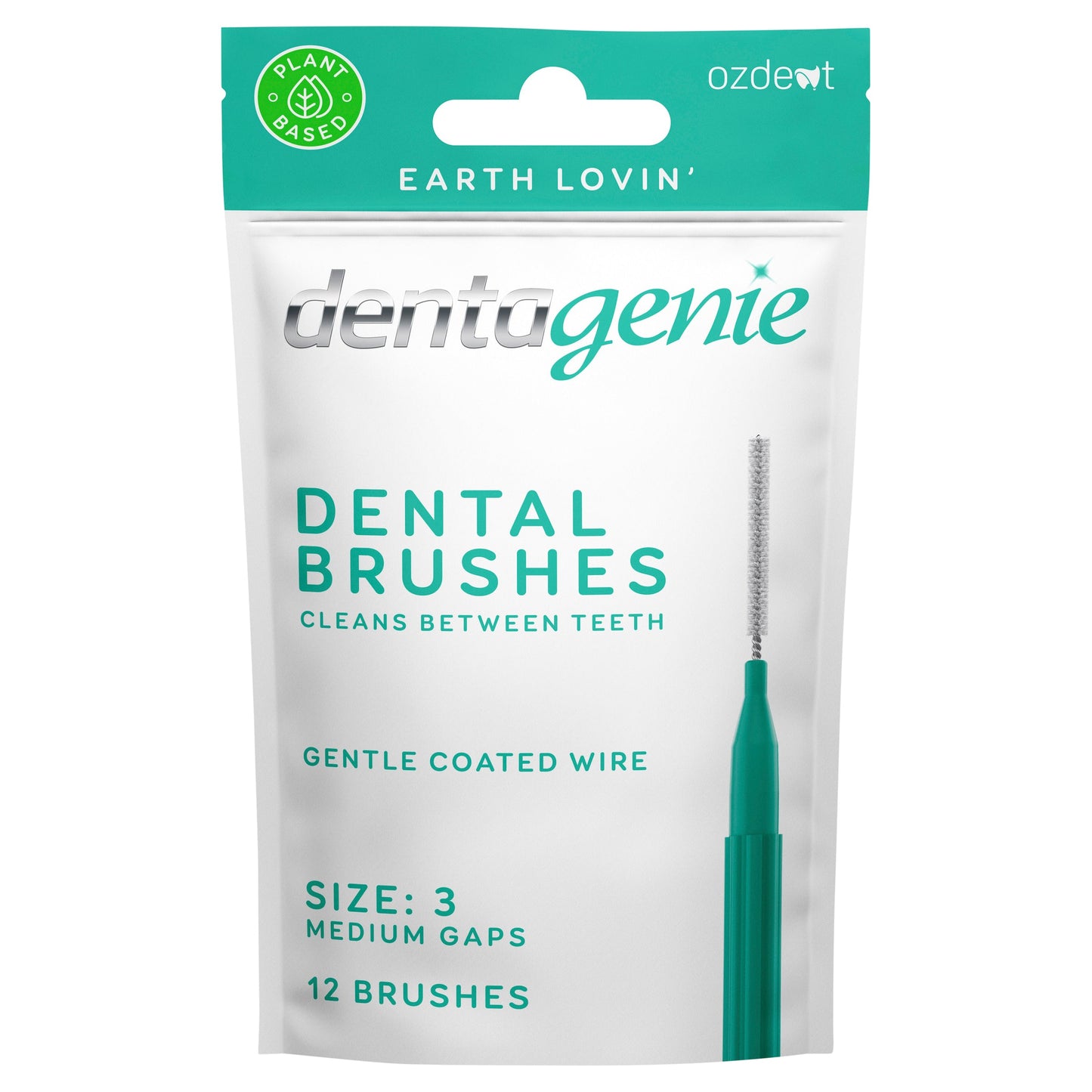 go2 Dentagenie Interdental Brush Moderate 12Pk - Cutprice Online