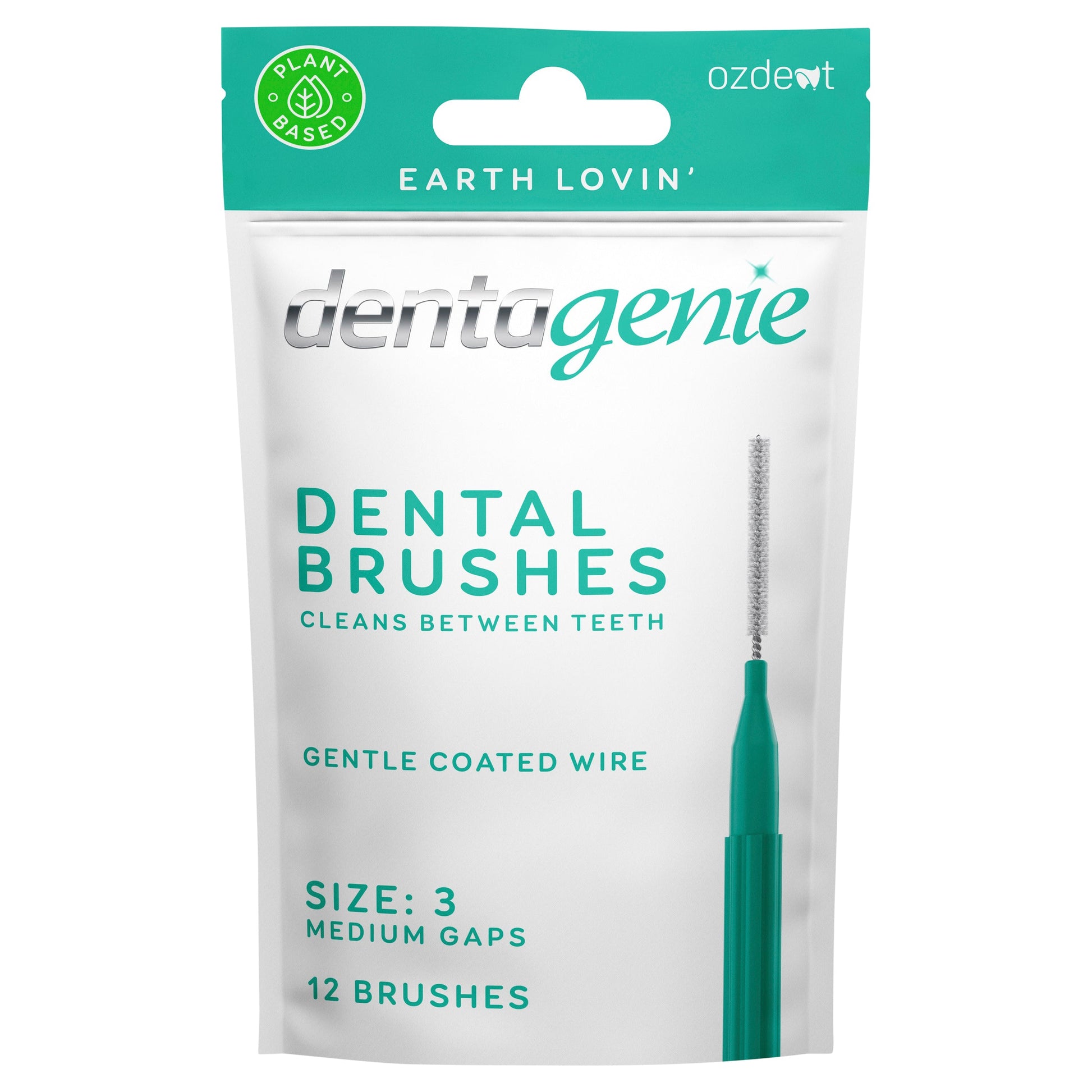 go2 Dentagenie Interdental Brush Moderate 12Pk - Cutprice Online