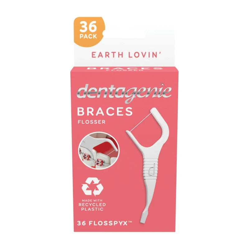 GO2 Dentagenie Braces Flosspyx 36 Pack
