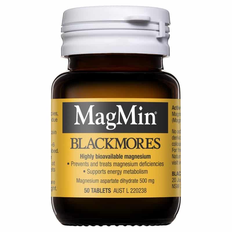 Blackmores Magmin 500mg 50 Tablets - Cutprice Online